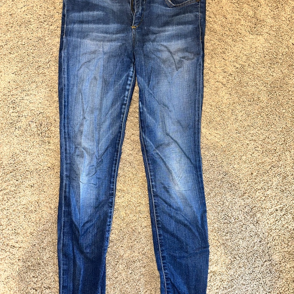 Joe’s skinny ankle medium wash jeans